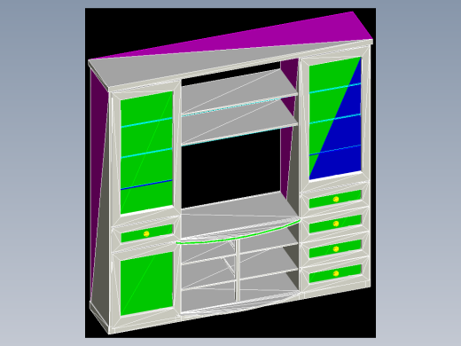 室内家具及植物三维模型十九-Y040