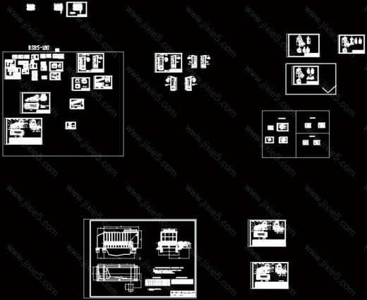 BS85-180波动筛全套波动筛图纸缩略图