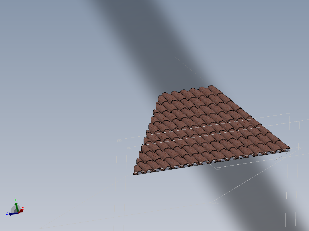 屋顶瓷砖造型设计