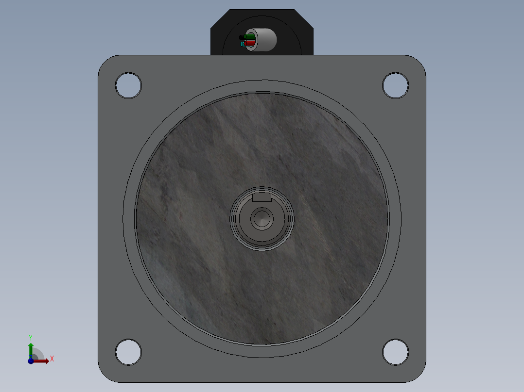 步进电机前视图