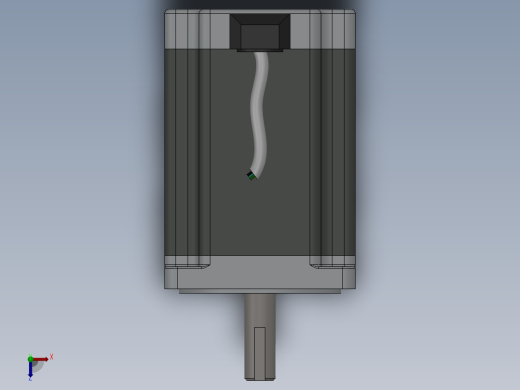 步进电机俯视缩略图