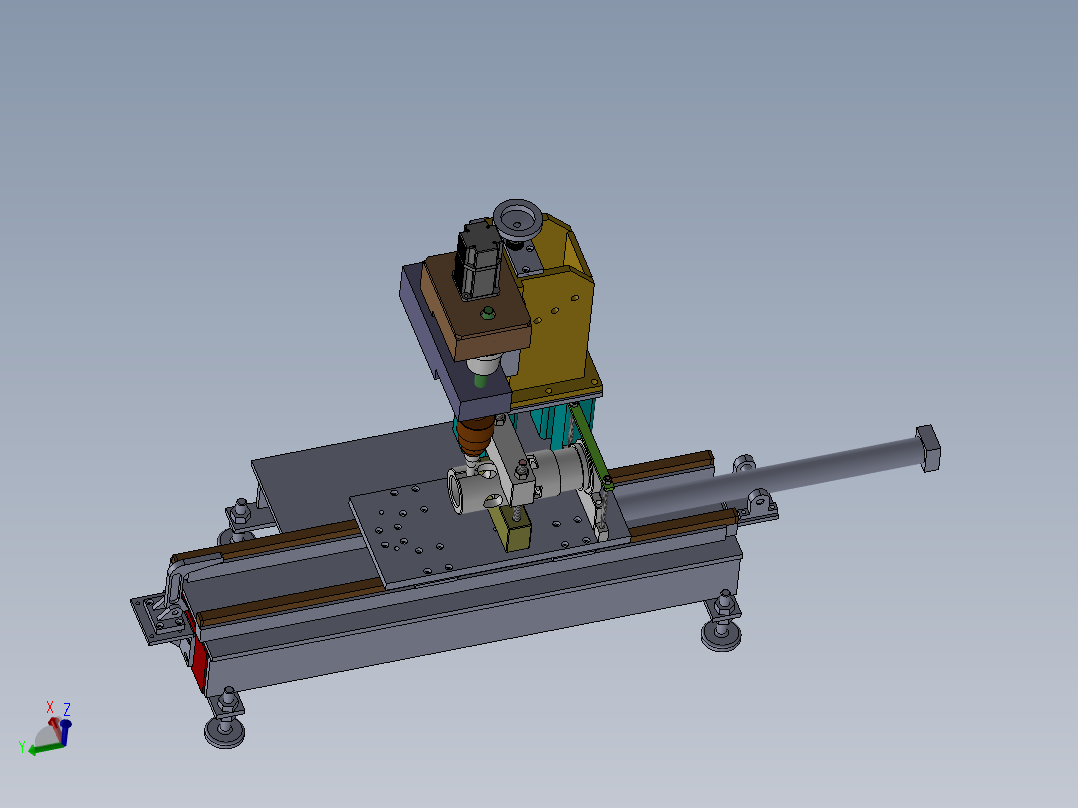 轴套宽16槽加工专机设计(全部结清）