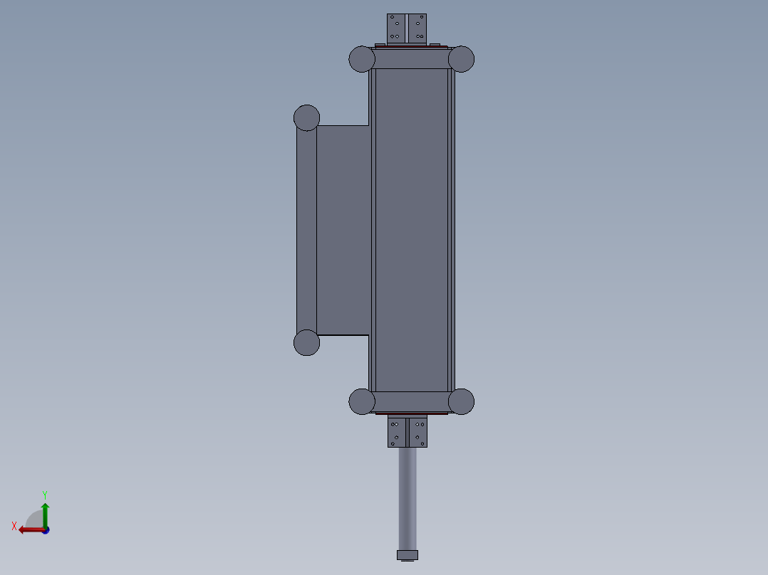 轴套宽16槽加工专机设计(全部结清）后视图