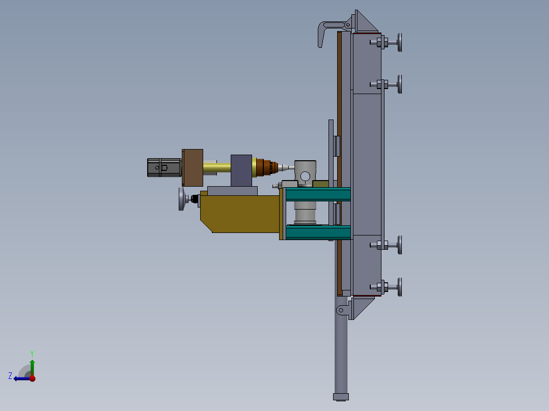 轴套宽16槽加工专机设计(全部结清）右视图
