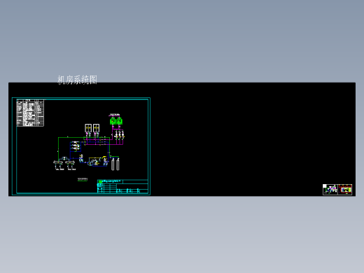 商业街干热岩供热系统cad图纸暖通空调dwg图纸