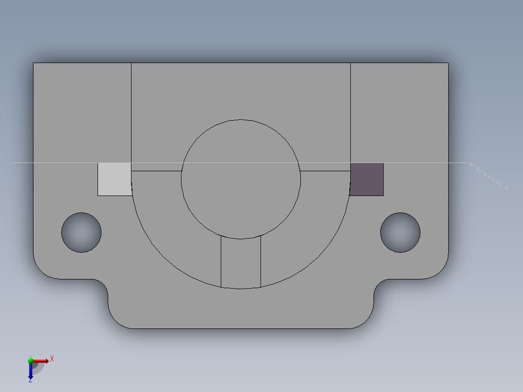 SW格式3D图(模型练习题)-007俯视图