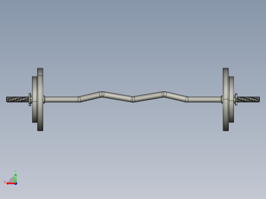 举重杆弯曲后视缩略图