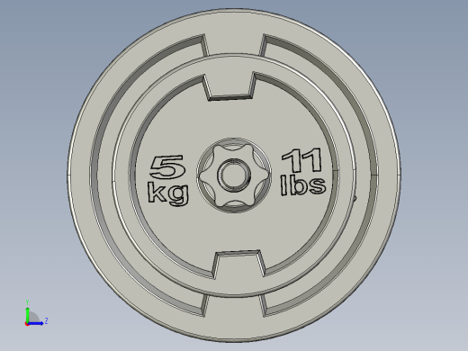 举重杆弯曲左视缩略图