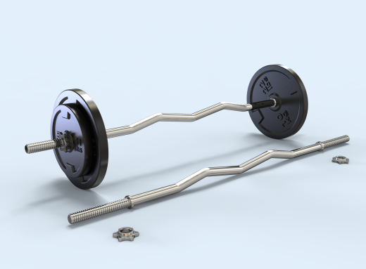 举重杆弯曲缩略图