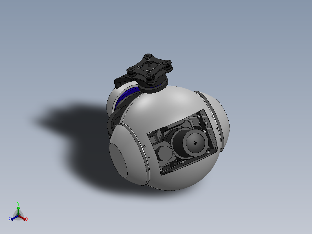 监控正等轴测图