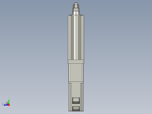 12VZ电动缸-VZ6-S50-BC右视缩略图