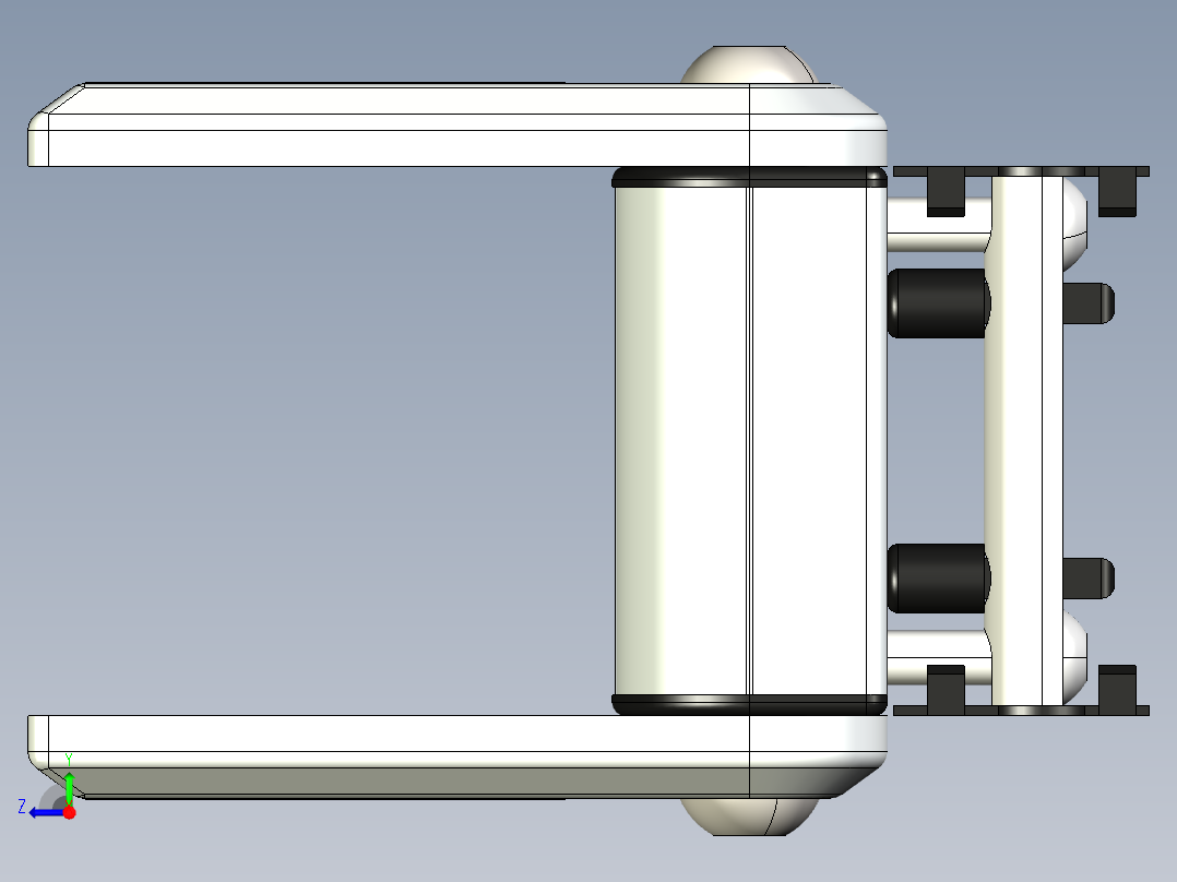 型材-BR 80 SUPPORTING ARM JOINT 3842532207右视图