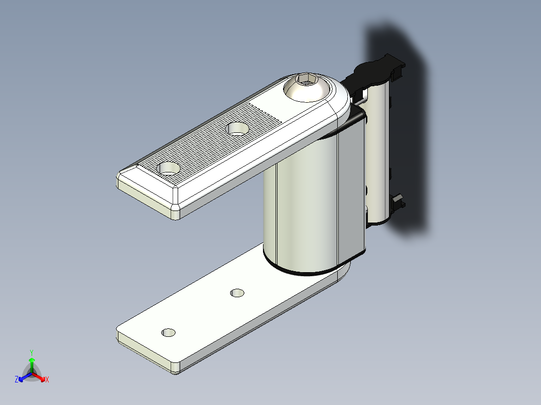 型材-BR 80 SUPPORTING ARM JOINT 3842532207正等轴测图