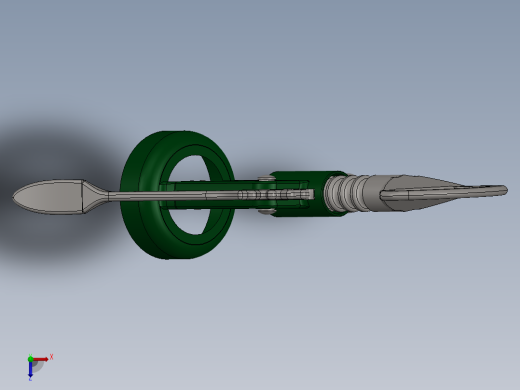 螺旋开瓶器3俯视缩略图