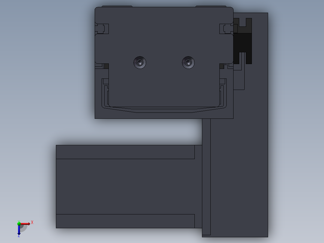 雅马哈模组俯视图