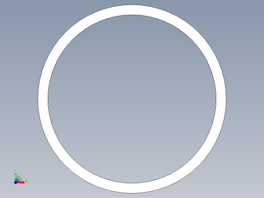 圓線彈簧(75%壓縮量)WY-3D多系列多零件图纸模型前视缩略图