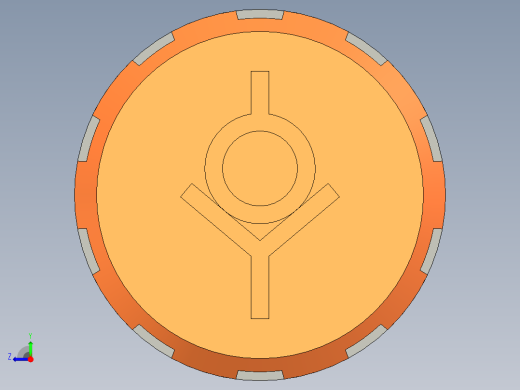 排氣蓋SFV-3D多系列多零件图纸模型右视缩略图