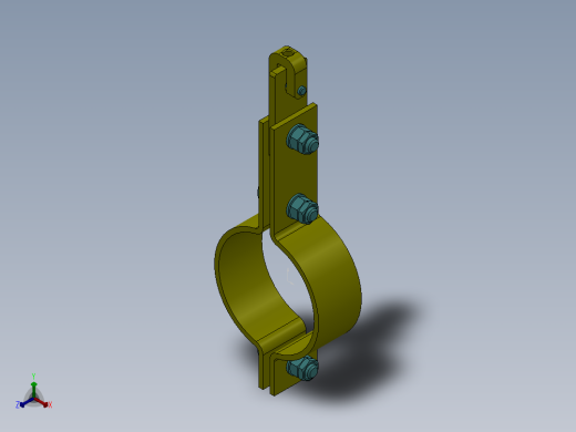 支架 (22)正等轴测缩略图