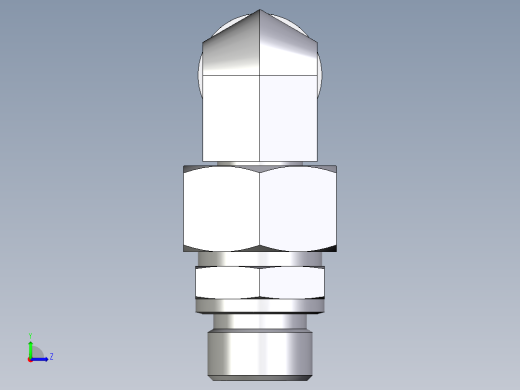 卡套式工业通用硬管接头EO_Assembled_adjustable_standpipe_elbow_EVW18LMOMD71左视缩略图