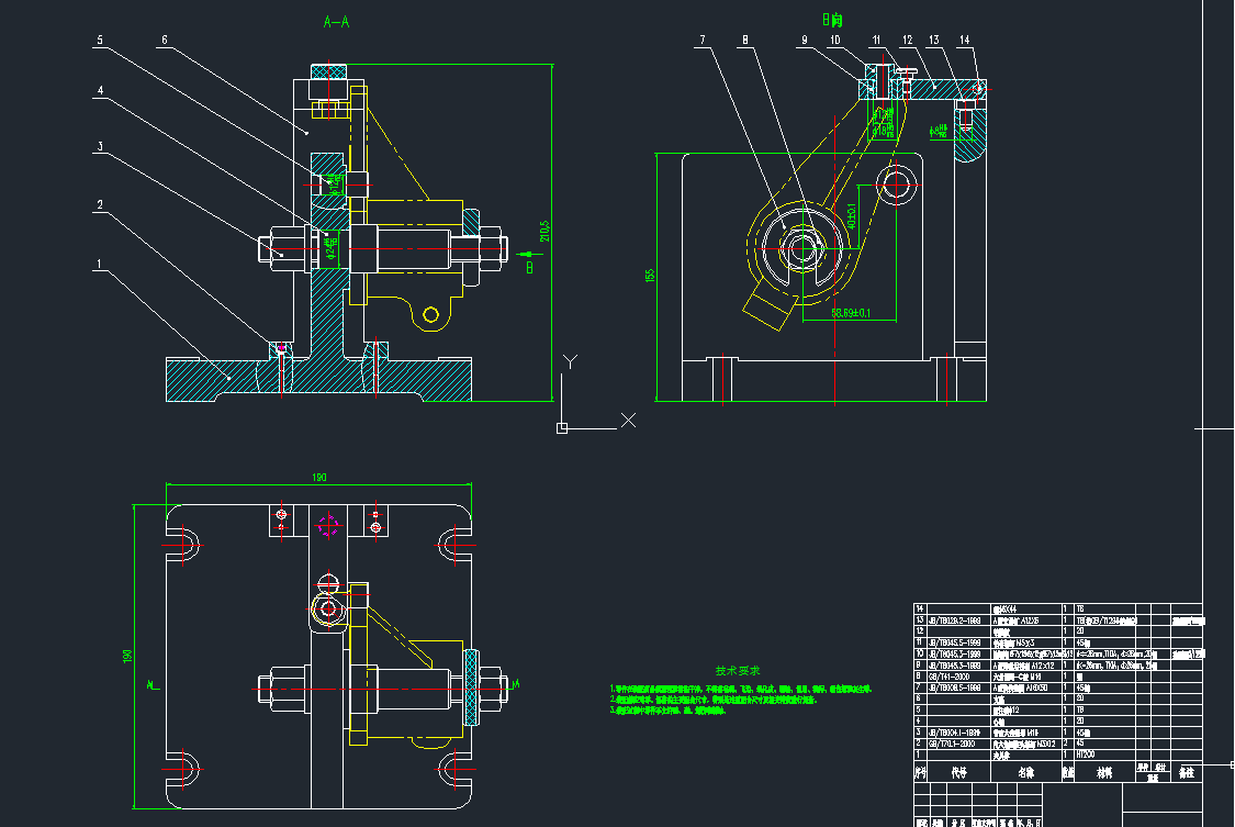 PN40DN300双缸气动弹性单闸板闸阀设计 CAD图纸 说明书