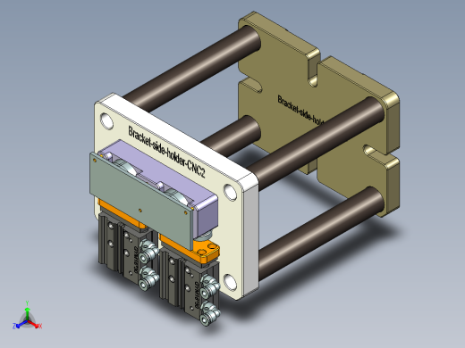 bracket-side-holder-CNC2-20170606正等轴测缩略图