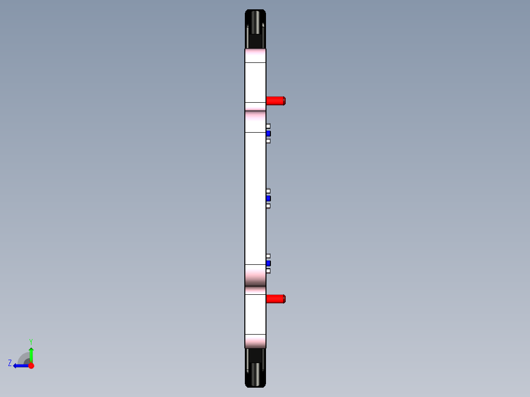 siva-aim笔记本CNC工装夹具三维模型-CNC3-GaiBan-1111右视图