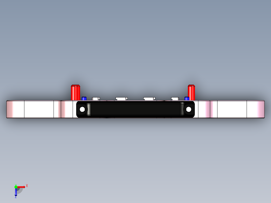 siva-aim笔记本CNC工装夹具三维模型-CNC3-GaiBan-1111俯视图