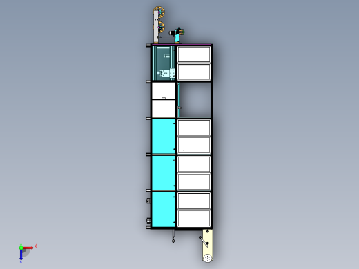 牙刷全自动成型包装一体机sw12俯视缩略图