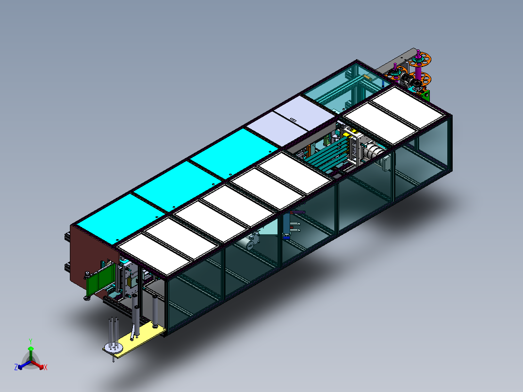 牙刷全自动成型包装一体机sw12正等轴测图