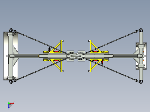 A0002631-可调H型吊梁3T俯视缩略图