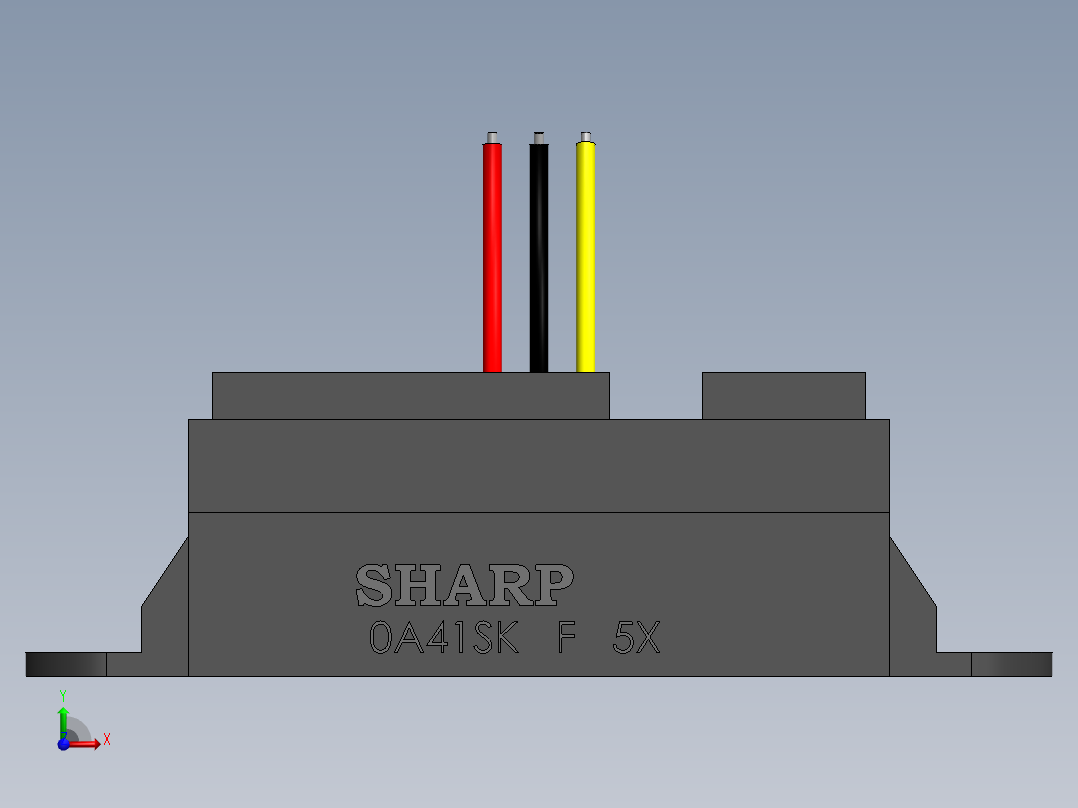 传感器(47)前视图