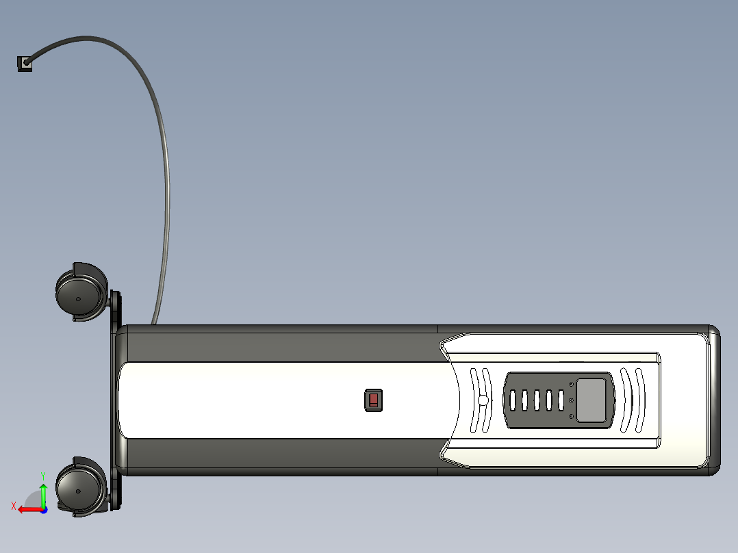 B3003711-散热器后视图