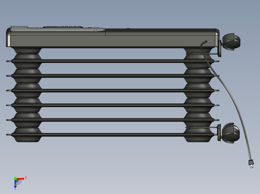 B3003711-散热器俯视图
