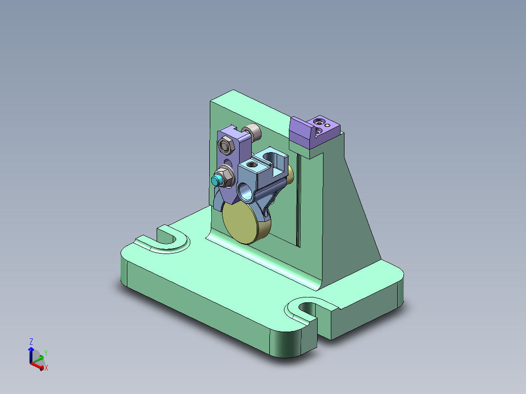 倒档变速叉工艺及铣R7.5槽夹具设计