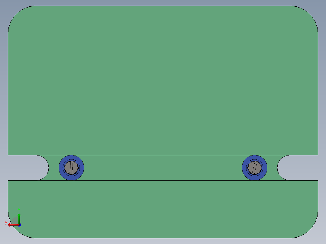 倒档变速叉工艺及铣R7.5槽夹具设计后视图