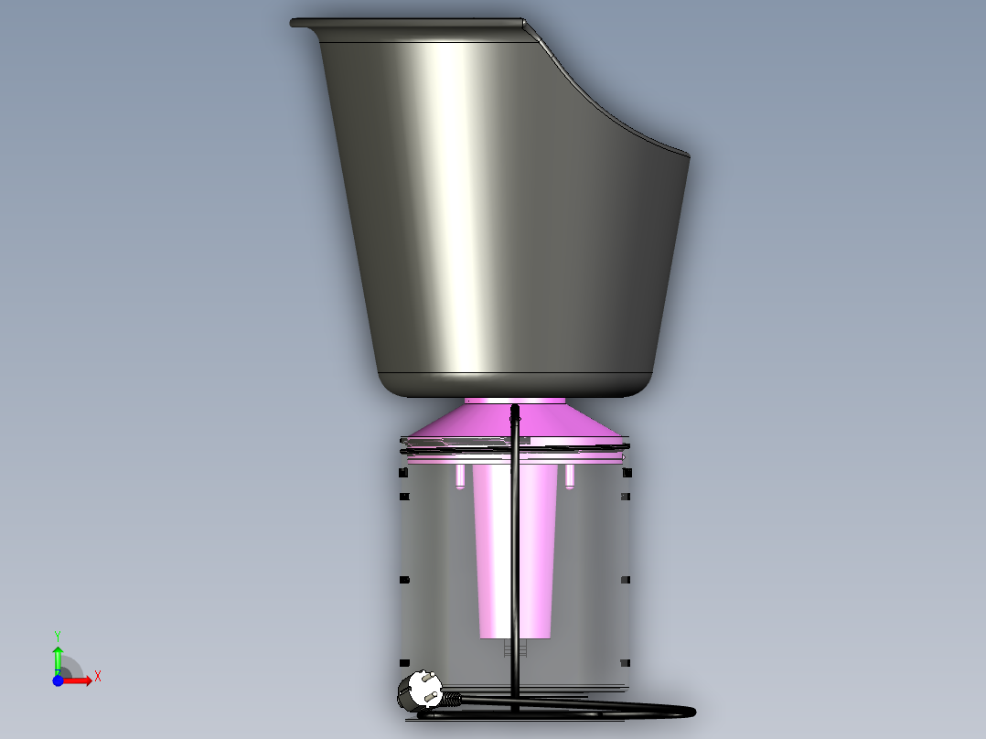 B2004443-面部蒸脸器前视图