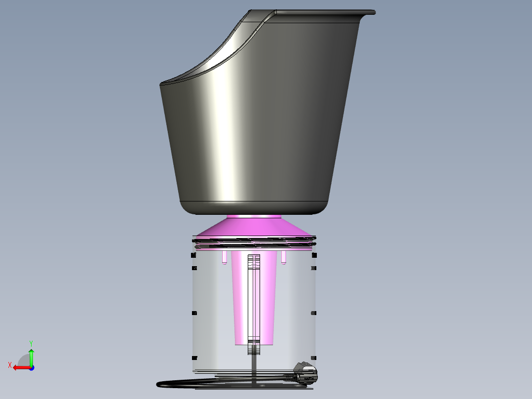 B2004443-面部蒸脸器后视图