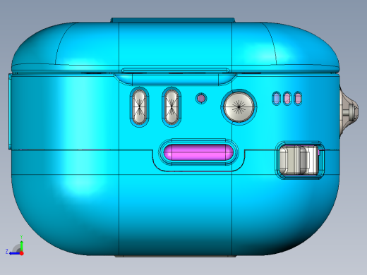 DV599数码摄像机3D模型右视缩略图