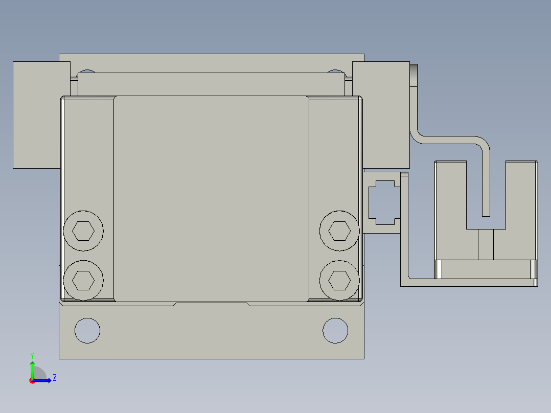KK4001C-150A1-F1CS2左视图