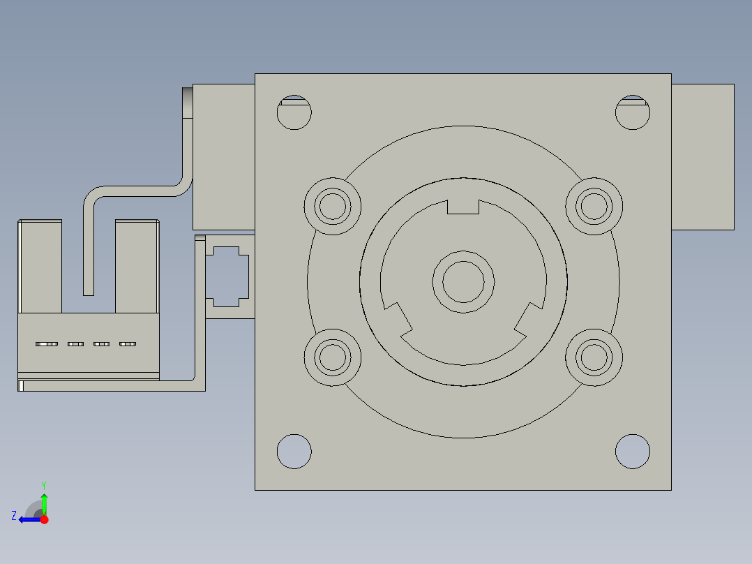 KK4001C-150A1-F1CS2右视图