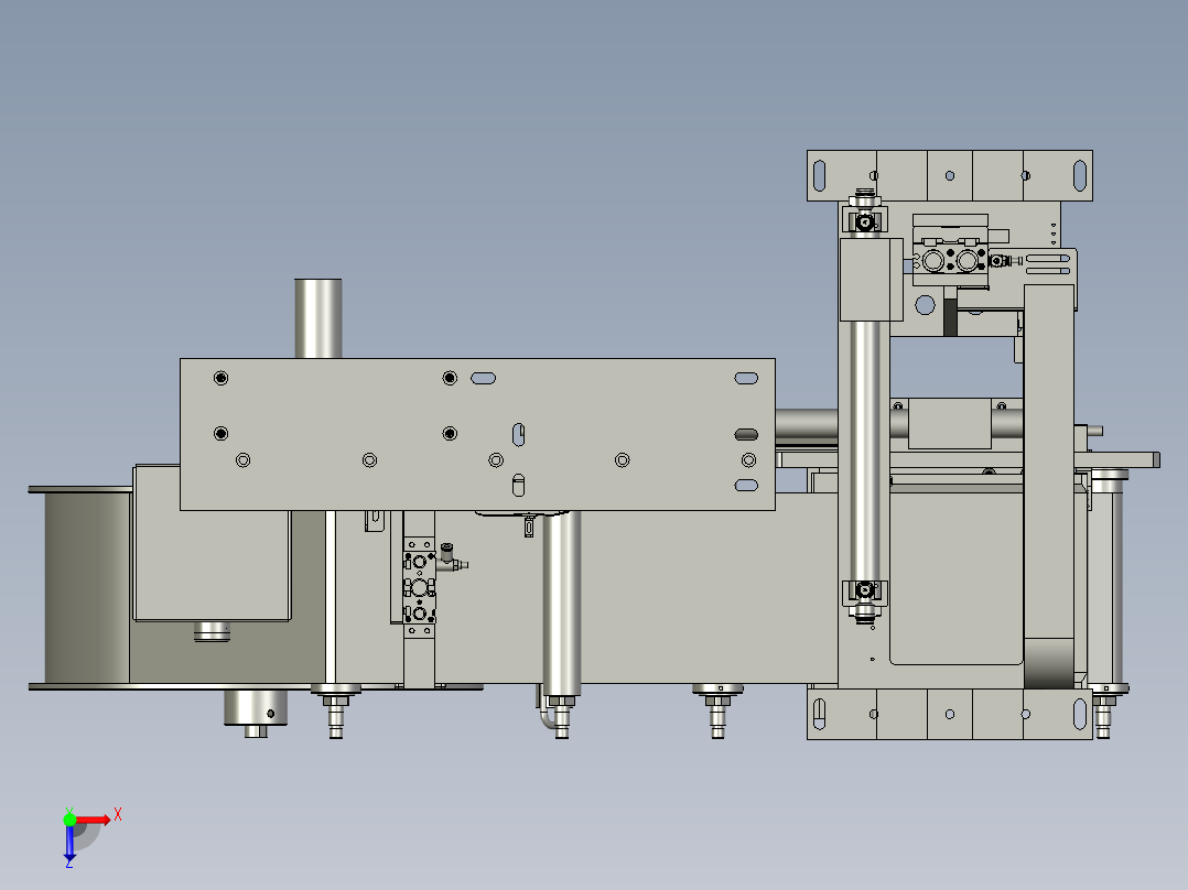 -拨料机构----俯视图