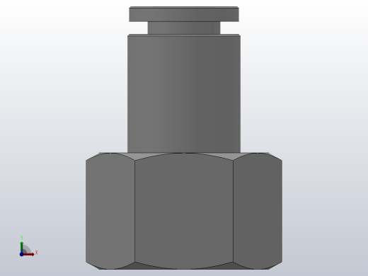 IPCFT 全铜内螺纹直通管接头_IPCFT08-03前视缩略图