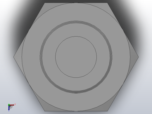 IPCFT 全铜内螺纹直通管接头_IPCFT08-03俯视缩略图