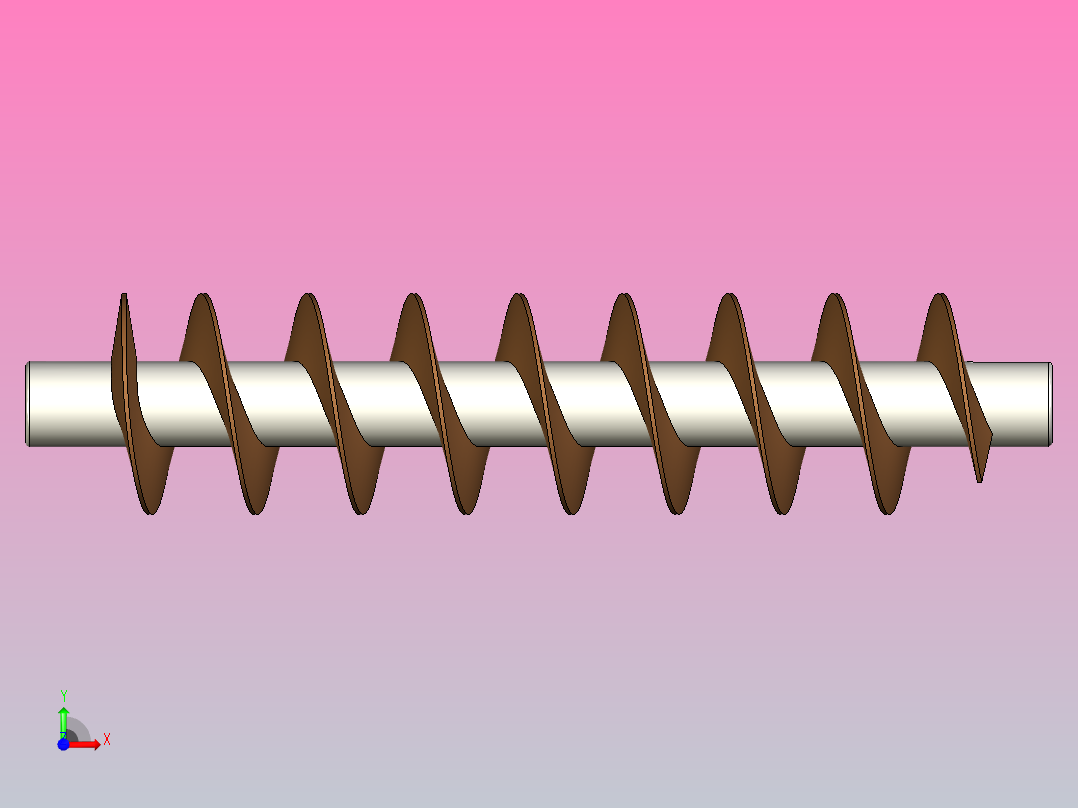 螺旋输送机前视图
