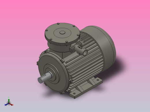 YB3系列隔爆型高效三相异步电动机 IMB3[YB3 80M1-6]