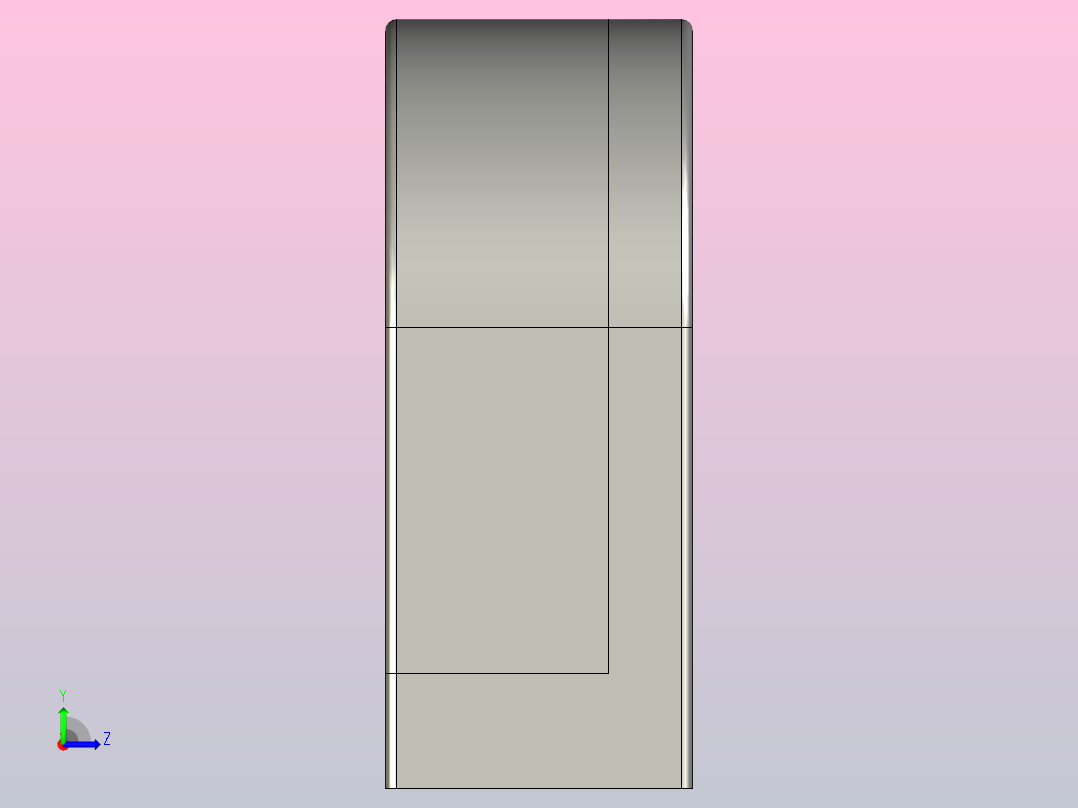 Z003-A-皮带线40x80标准驱动头左视图
