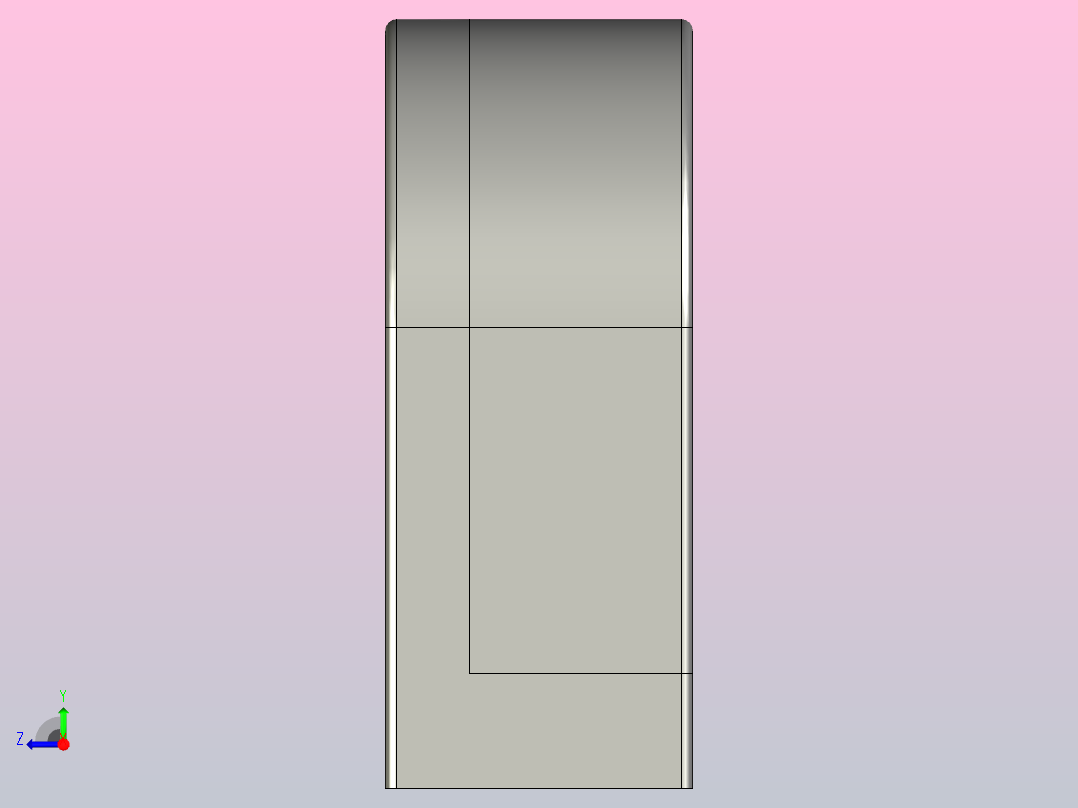 Z003-A-皮带线40x80标准驱动头右视图