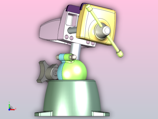 3轴精密紧凑型台虎钳前视缩略图