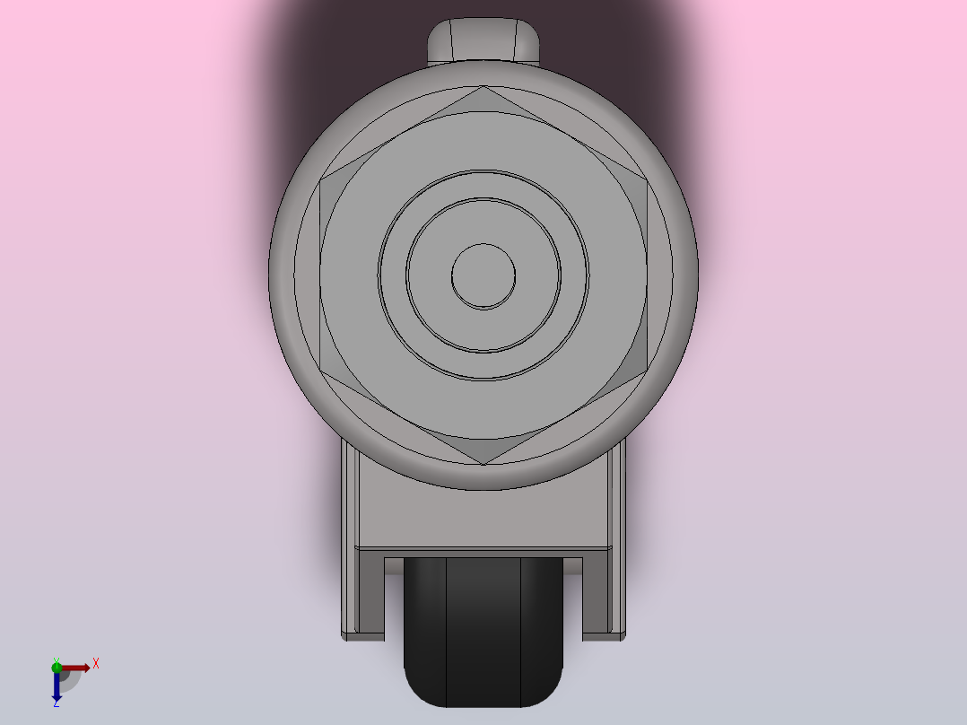 19GD-80S水平调节轮[19GD-80S]俯视图