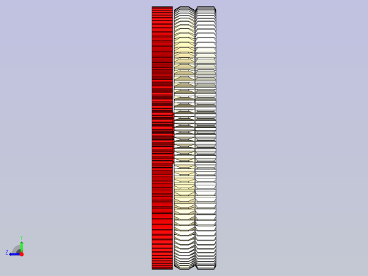 带外啮合正齿轮的行星齿轮右视缩略图